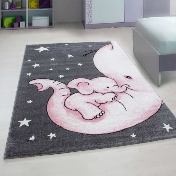 Kids Bright Pink Rug